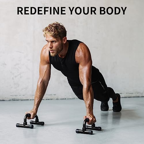 Push up Bars,5BILLION Strength Training Push Up Handle,Portable Calisthenics Bar for Home Gym Workout, Pushup Bar Calisthenics Equipment,Up to 330Lbs