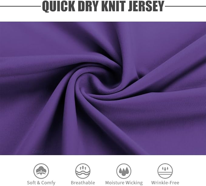 Zengjo Athletic Shirts for Men Short Sleeve Quick Dry Workout Running Gym Sport Exercise Tee Moisture Wicking