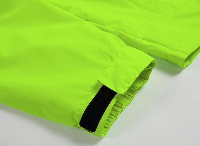 GIISAM Mens Windproof Jacket Waterproof Lightweight Mountain Sport Jacket for Men Hooded Windbreaker Raincoat