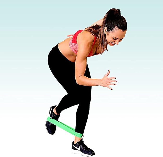 Beachbody Resistance Bands for Booty and Thigh Workouts, Unisex Strength Workout Exercise Loops for Women & Men, Light, Medium & Heavy Resistance Levels, 12 Inch, 3 Pack