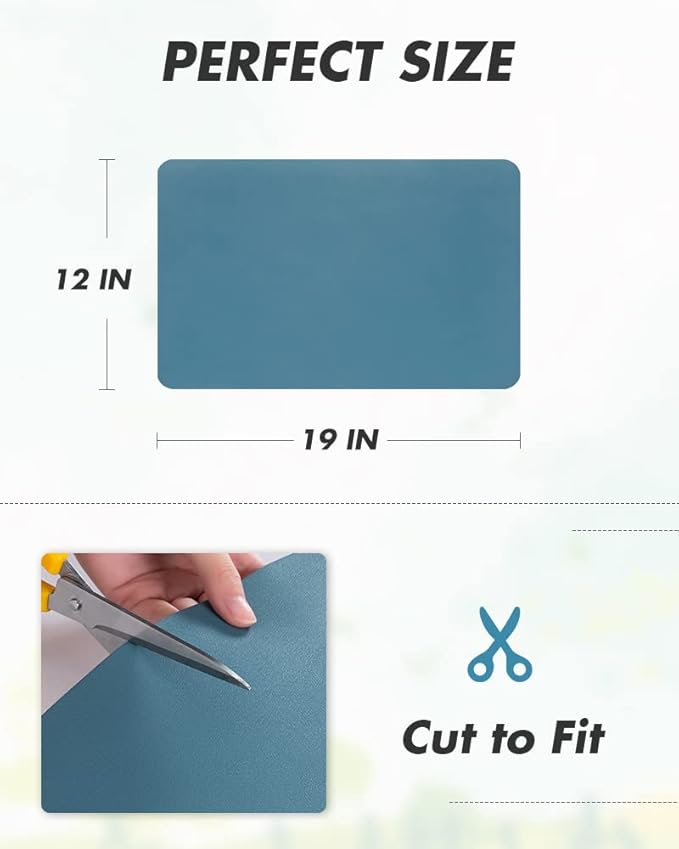 AMOAMI-Coffee Mat Hide Stain Rubber Backed Absorbent Dish Drying Mat for Kitchen Counter-Coffee Bar Accessories Fit Under Maker Machine Pot Espresso Machine Dish Rack