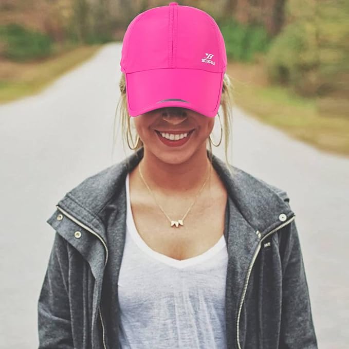 Running Hat Outdoor Sun Protection Hat Mesh Quick Dry Hat Thin Cool Baseball Cap for Women and Men