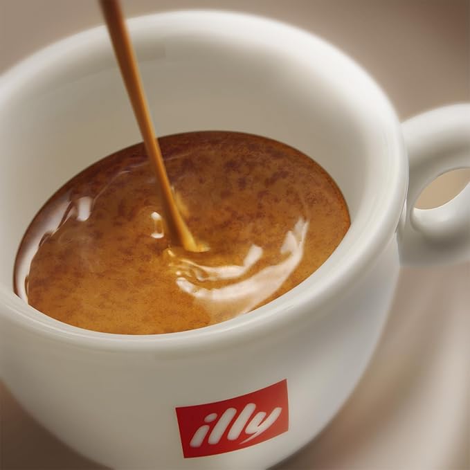 Illy Intenso Ground Espresso Coffee, Bold Roast, Intense, Robust And Full Flavored With Notes Of Deep Cocoa, 100% Arabica Coffee, No Preservatives, 8.8 Ounce (Pack Of 1)