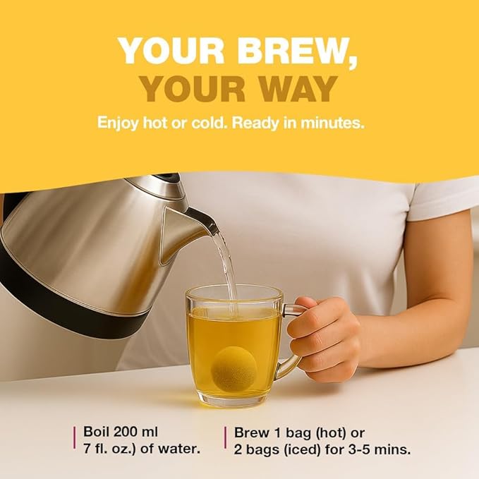 HANDPICK, Organic Chamomile Tea Bags (100 Herbal Tea Bags) Caffeine Free| Premium Floral Chamomile Herbal Tea in Eco-Conscious Teabags | Direct from Source