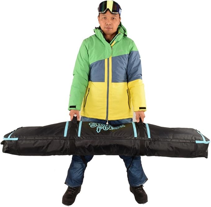 UNISTRENGH Fully Padded Snowboard Bag Waterproof Snow Sports Ski Boots&Helmet Equipment Bags