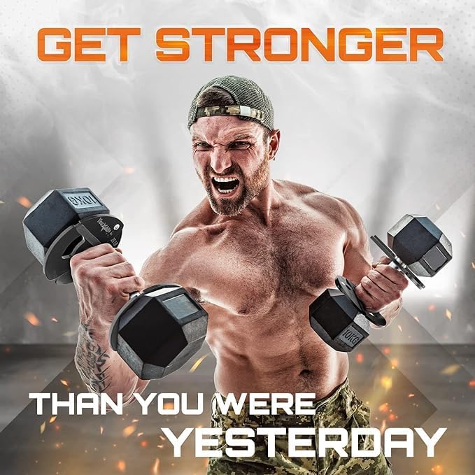 Yes4All Fractional Weight Plates Set, Available In Steel And Rubber, Set of 2/4/6 Plates in 1.25LB, 2.5LB, or 5LB Sizes, Micro Change Plates for Dumbbell and Olympic Barbell Weightlifting