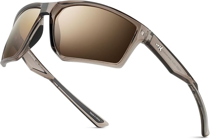 KastKing Osage Polarized Sport Sunglasses for Men and Women, Ideal for Driving Fishing Cycling Running, UV Protection