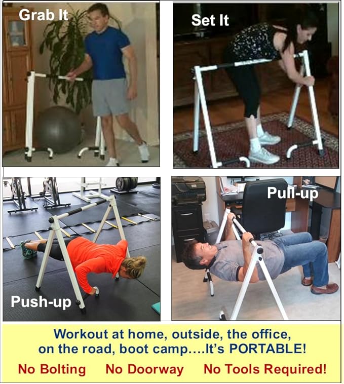 My Portable Pull-up Bar – My 5-Minute Push-Pull Workout
