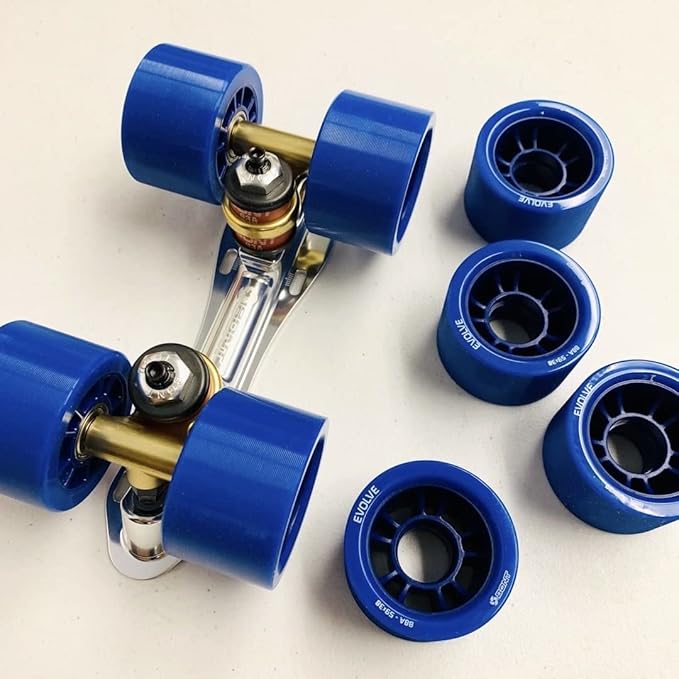 Bont Skates - Evolve Roller Derby Skates - Indoor Rollerskate Wheels - 88A, 92A, 95A, 98A - Red, Black, Blue, Purple