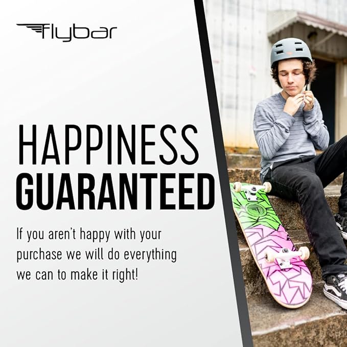 Flybar Bike Helmet- Multi Sport Dual Certified Adjustable Dial, Lightweight Skateboard Helmet, Roller Skating, Pogo, Electric Scooter, Snowboard, Boys and Girls Kids- Adults Helmets