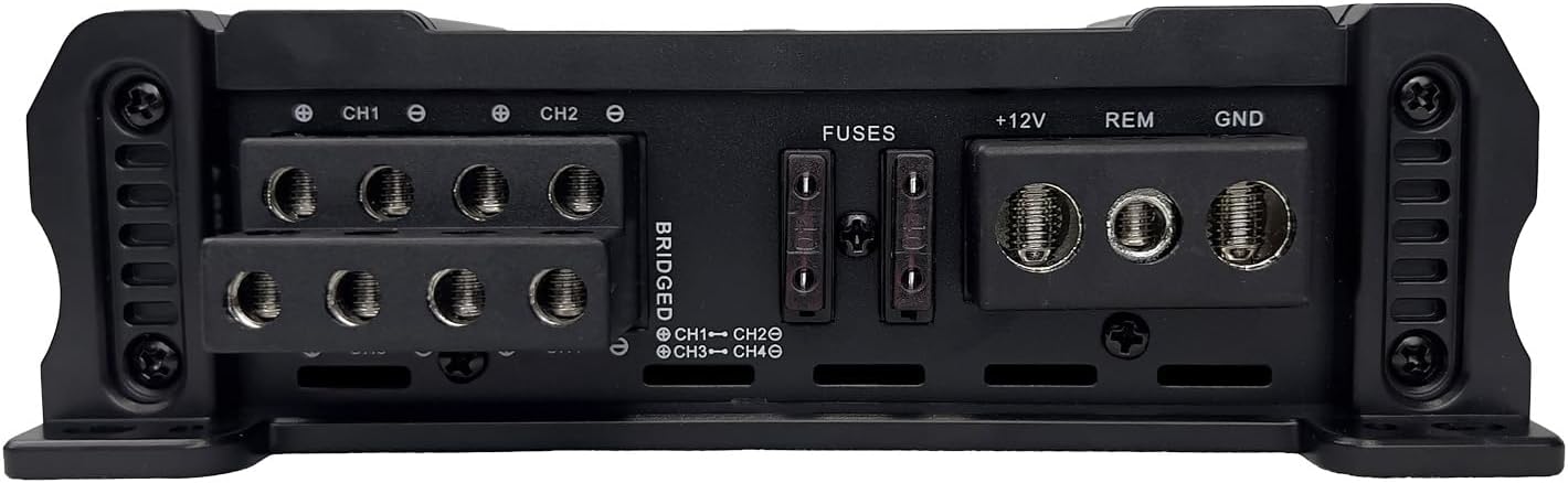 Orion Cobalt Series CBA2500.4 High Efficiency 4-Channel Class A/B Amplifier for Car Audio Stereo – 2500W High Output, 2/4 Ohm Stable, Adjustable Low/High Pass, Bass Boost, MOSFET Power Supply