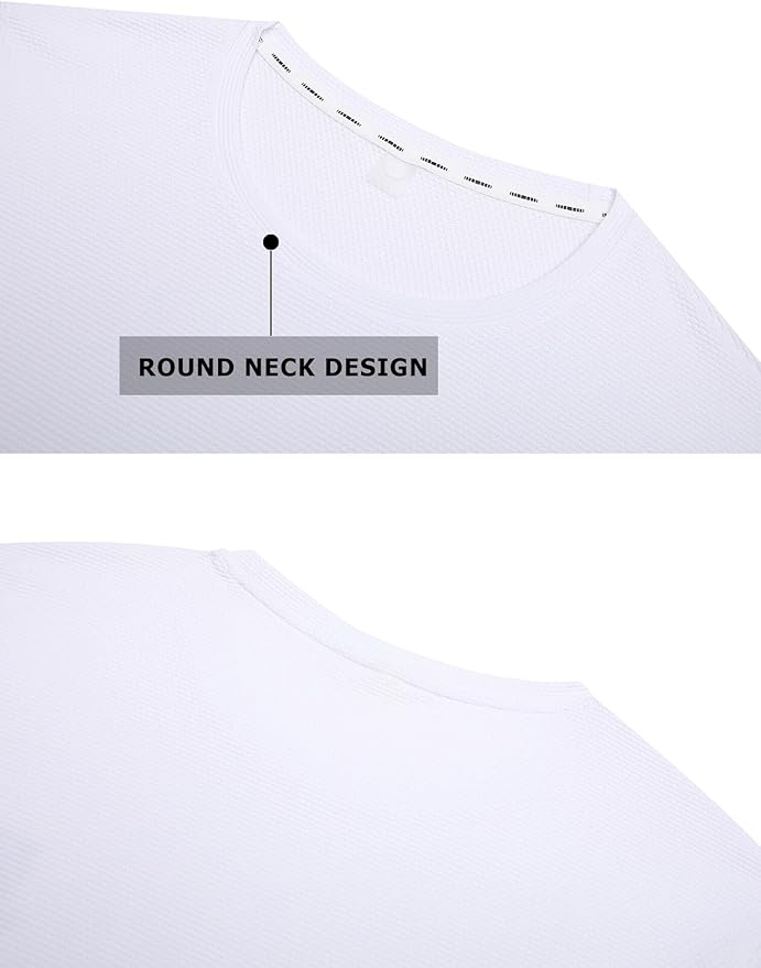 Moisture Wicking Quick Dry Soft Pickleball Workout Hiking Camping Running Shirts for Men Outdoor Sports