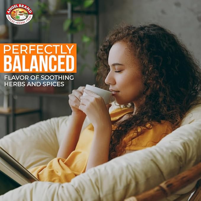 Angel Brand Chamomile Tea Bags 20 – Pack of 3 – Chamomile Flower Tea for Relaxation &