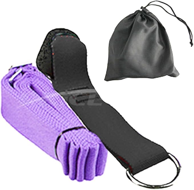 Adjustable Leg Stretcher Lengthen Ballet Stretch Band - Easy Install on Door Flexibility Stretching Leg Strap Great Cheer Dance Gymnastics Trainer Stretching Equipment Taekwondo Training