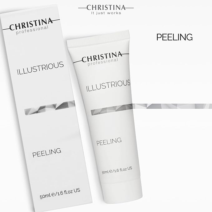 Christina Illustrious Face Peeling Gel | Experience Gentle Exfoliation and Skin Renewal | Formulated with AHA + BHA (Glycolic, Lactic & Salicylic Acids) | For All Skin Types 50ml / 1.7 fl.oz