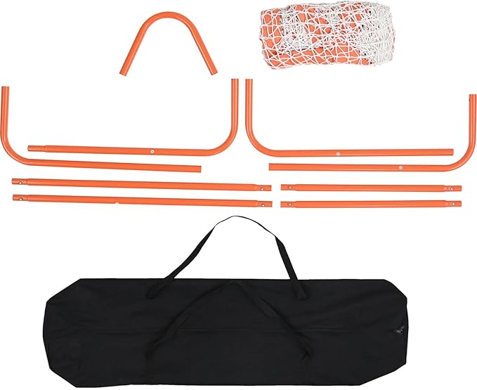 VEVOR Portable Lacrosse Goal - Complete Training Accessory Set with Extended Coverage for Youth and Adults