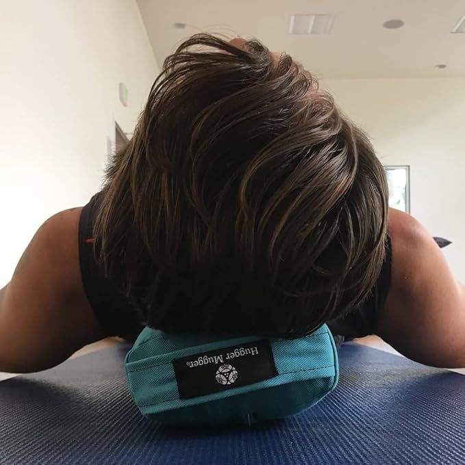 Hugger Mugger Pranayama Yoga Bolster - Very Firm, use Under Length of Spine for Deeper Breathing or Under Ankles, Handmade in The USA