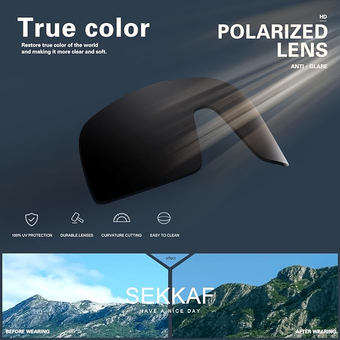 Polarized Sports Sunglasses for Men and Women Cycling Glasses UV Protection Goggles for Mountain Bike Running Fishing