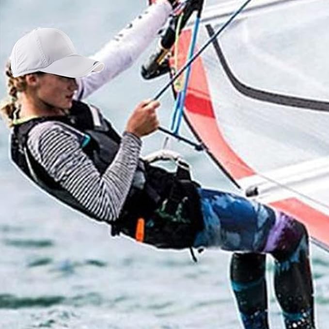 Running Hat Outdoor Sun Protection Hat Mesh Quick Dry Hat Thin Cool Baseball Cap for Women and Men