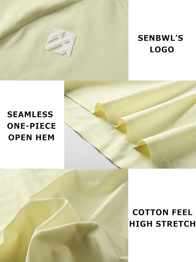 Moisture Wicking Quick Dry Soft Pickleball Workout Hiking Camping Running Shirts for Men Outdoor Sports