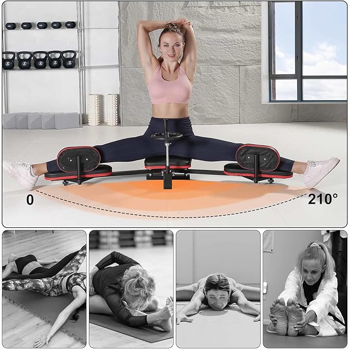 Leg Stretcher, Leg Split Stretcher Machine for Flexibility Kids Adults Splits,Stretch Machine for Home Gym,180 Degrees pro Leg Stretcher Split Machine