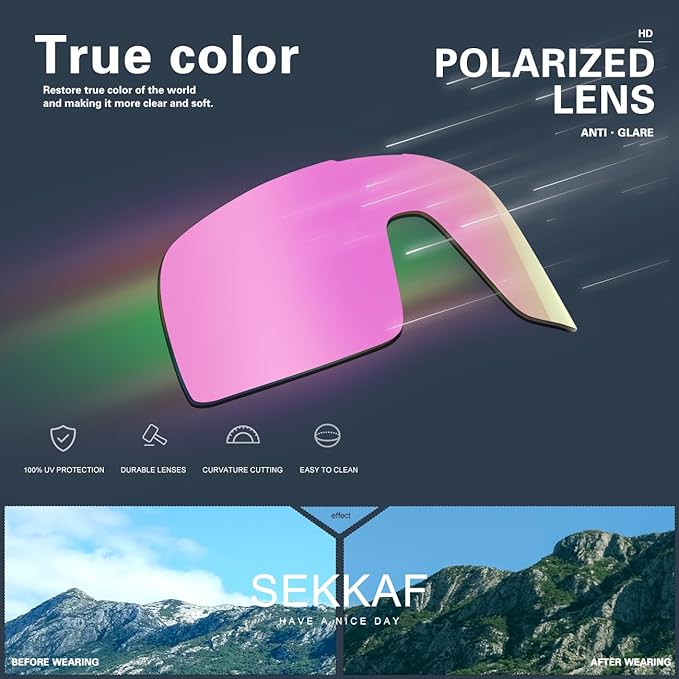 Polarized Sports Sunglasses for Men and Women Cycling Glasses UV Protection Goggles for Mountain Bike Running Fishing