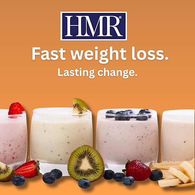 HMR 120 Shake Meal Replacement Powder | Salted Caramel Shake Mix to Support Healthy Weight Loss | 12g of Protein | Nutritional Drink | Low Calorie Food | 12 Servings