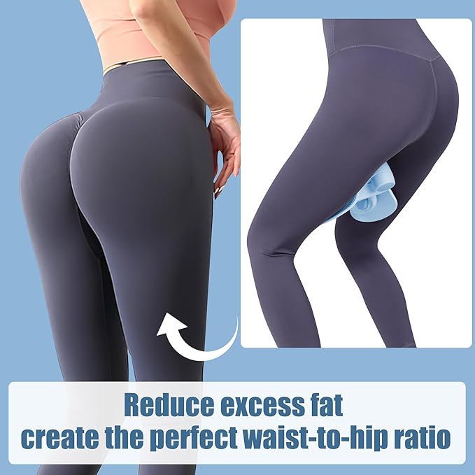 Thigh Trainer - Thigh Toner, Pelvic Floor Trainer, Kegel Trainer & Butt, Leg, Arm Toning Trainer Equipment for Home Gym Workout