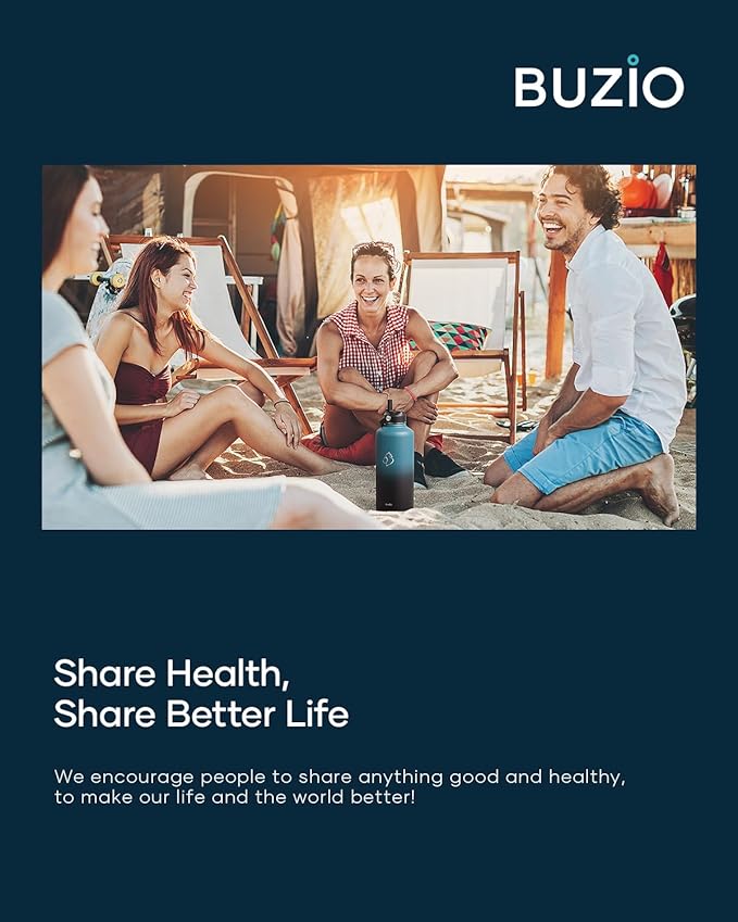 Half Gallon Stainless Steel Water Bottle with Straw Lid and Flex Cap, 87oz Modern Double Vacuum Stainless Steel Water Flask, Cold for 48 Hrs Hot for 24 Hrs Simple Thermo Canteen Mug,Indigo Crush