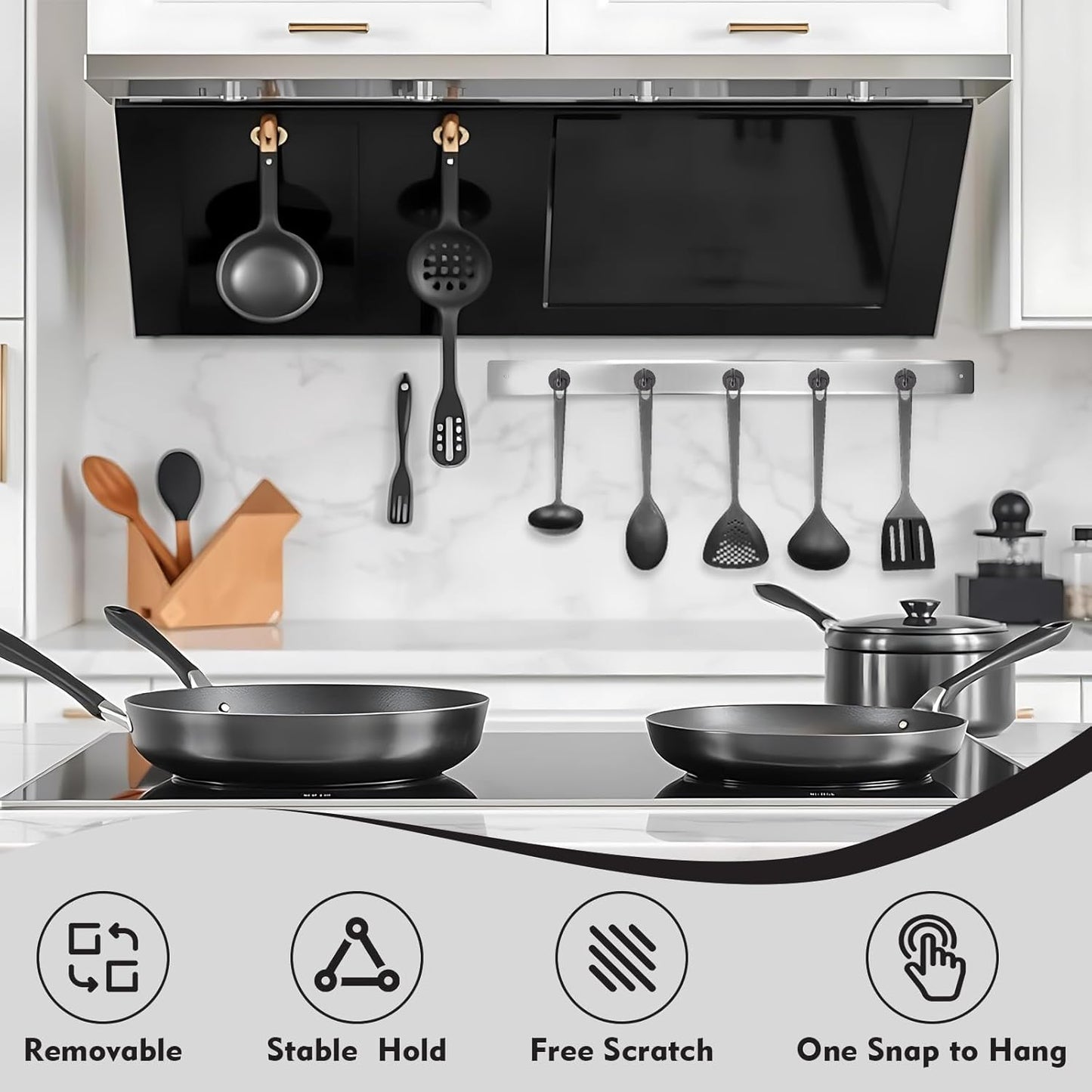 Neosmuk Magnetic Hooks, Cruise Ship Essentials, 40lb+ Heavy Duty Magnetic Hooks for Cruise Cabins, Refrigerator, Grill, Hanging, and Travel | Extra Strong Must-Haves Magnet Hook,Brown,Pack of 10