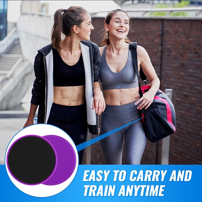 Wettarn 24 Pcs Core Sliders for Working Out Abdominal Exercise Gliding Discs Dual Sided Workout Disc Fitness Sliders Exercise Gear for Gym Floors Training Abdominal Core Strength