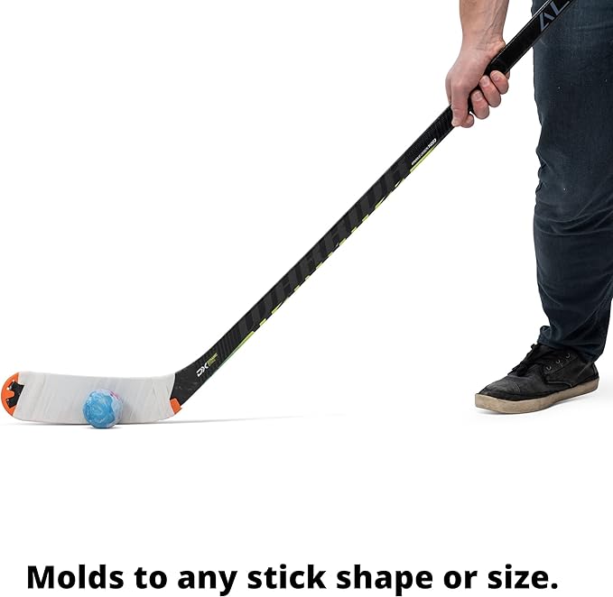 TOP SHELF - Hockey Stick Blade Protector Wrap Street Hockey Stick Set - Off Ice Training Equipment - Sauce Kit - 2 Pack