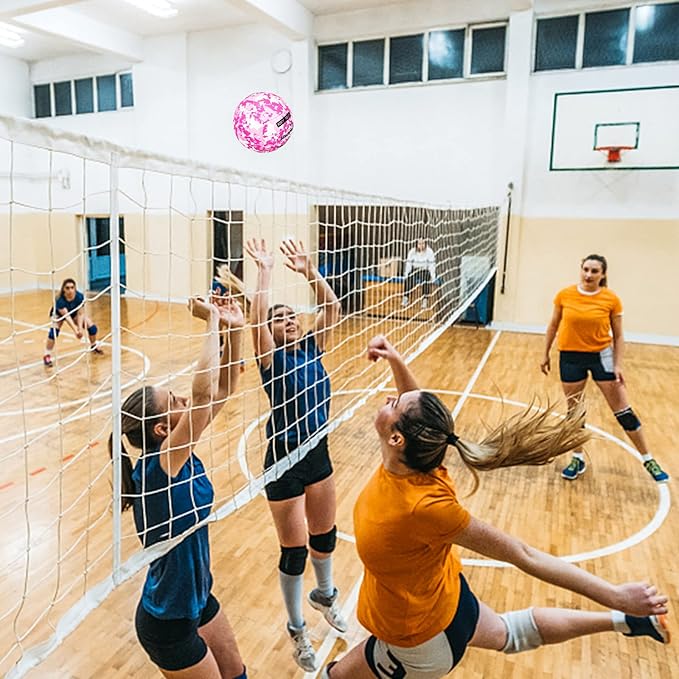 Wuzfully Volleyball Official Size 5,Soft Volleyballs for Backyard Beach Park Play Games Practice Volleyball for Beginner Teenager(Best Gift)