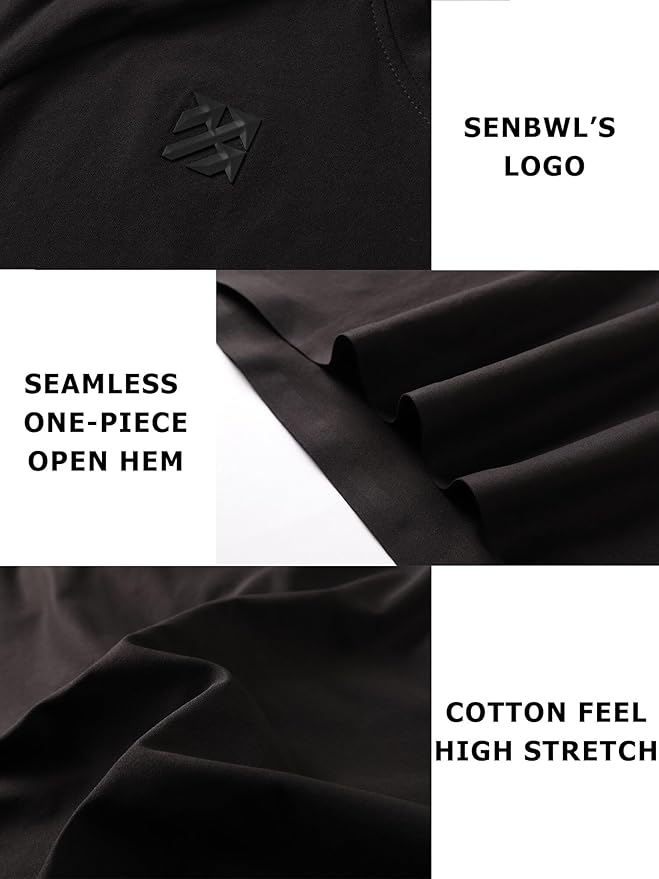 Moisture Wicking Quick Dry Soft Pickleball Workout Hiking Camping Running Shirts for Men Outdoor Sports