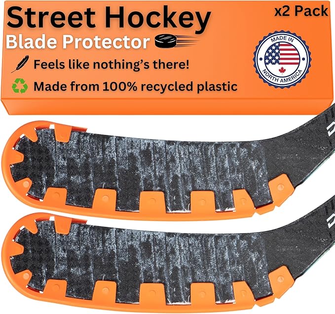 TOP SHELF - Hockey Stick Blade Protector Wrap Street Hockey Stick Set - Off Ice Training Equipment - Sauce Kit - 2 Pack