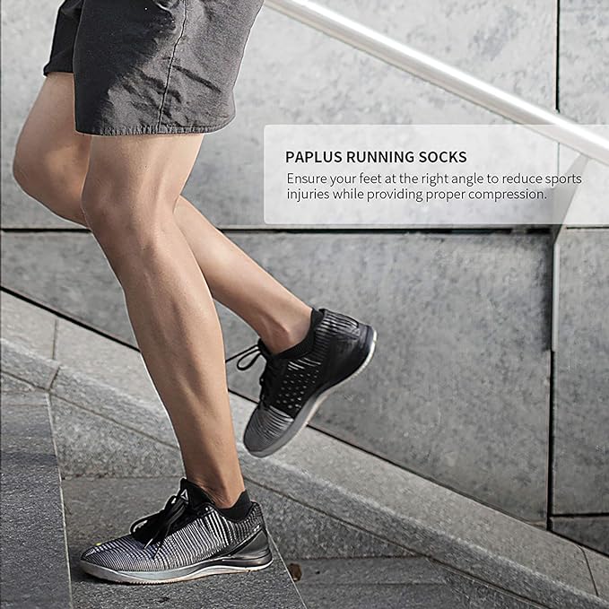 Compression Running Ankle Socks Low Cut(6 Pairs) for Men & Women