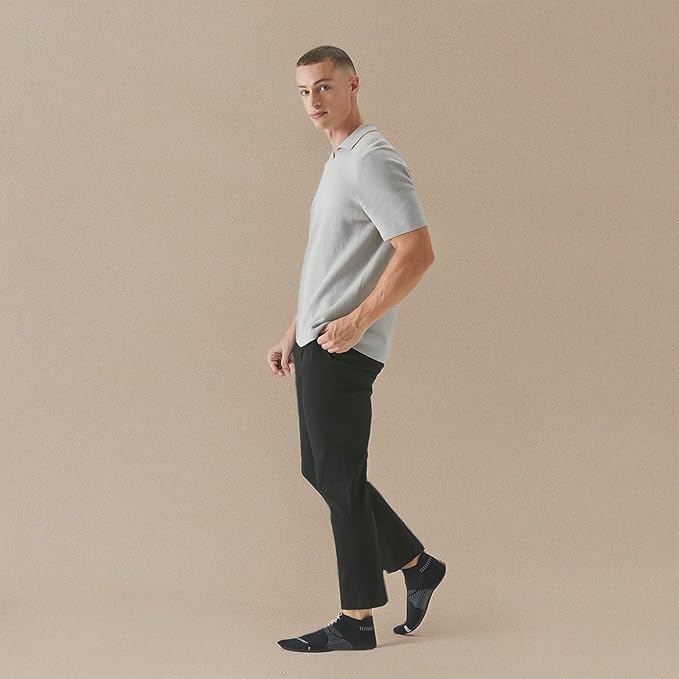 MONFOOT Men's/Women's 3-10 Pairs Silky Dry Athletic Cushion Ankle Socks, Multipack