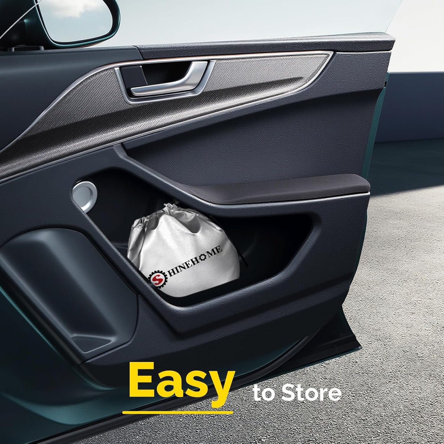 Car Windshield Sun Shade Compatible with 2020 2021 2022 2023 2024 2025 Kia Telluride Accessories Foldable Front Window Sunshade Custom Windshield Cover Sun Visor