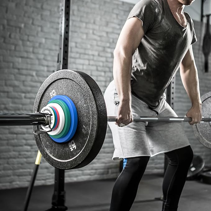 Fractional Weight Plates Set, Odorless Micro Weight Plates for Olympic Barbells for Change Plates Strength Training