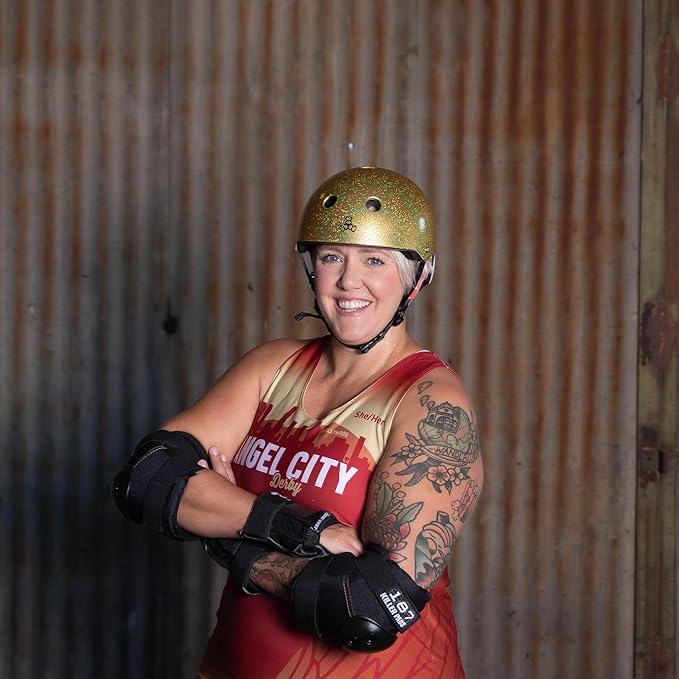 Triple Eight Deep Cover Helmet - Ideal for Skateboarding, Bicycling, BMX, and Roller Skating