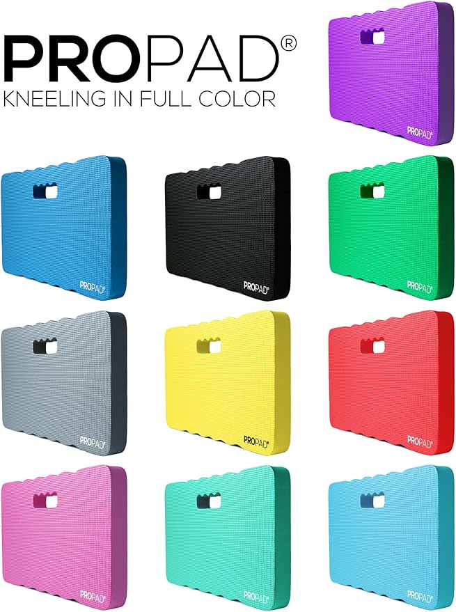 Thick Kneeling Pads, Garden Kneeler for Gardening, Bath Kneeler for Baby Bath, Kneeling Mat for Yoga, Knee Pad for Work, Floor Foam Pad, Extra Large (XL) 18 x 11 x 1.5 Inches, Blue (Pack of 2)