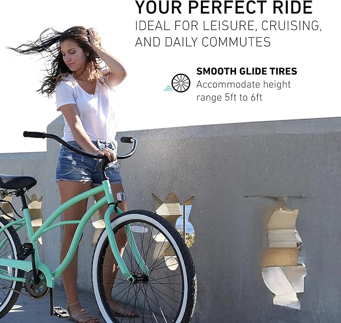sixthreezero Around The Block Women's Beach Cruiser Bike