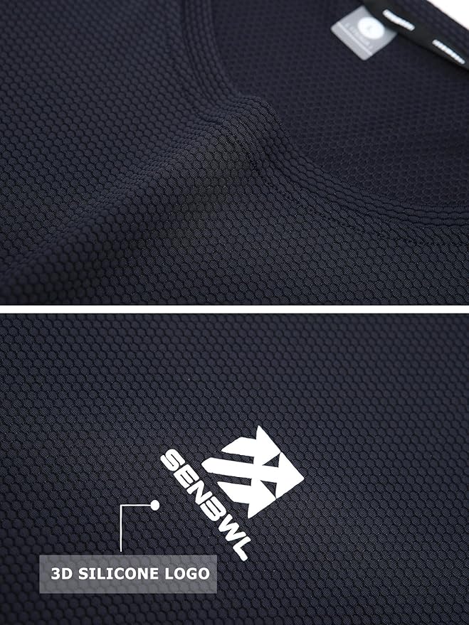 Moisture Wicking Quick Dry Soft Pickleball Workout Hiking Camping Running Shirts for Men Outdoor Sports