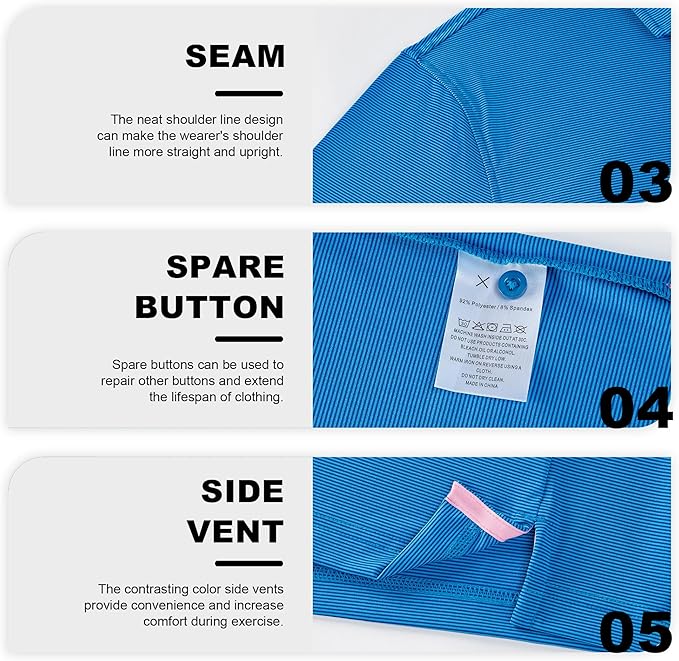 Mens Polo Shirts Short Casual Solid Stylish Dry Fit Performance Designed Collared Golf Polo Shirts for Men