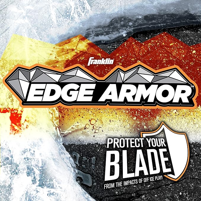 Franklin Sports Blade Protector - Hockey Stick Protection for Off Ice Practice and Training - Fits Most Stick Sizes - Edge Armor,Black