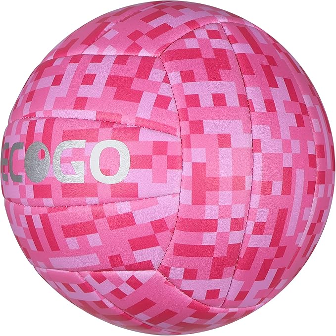 Volleyball Size 5 PU Leather Soft Indoor Outdoor Volleyballs Sports Training Game Play Ball for Beginner, Teenager, Adult, 8.2