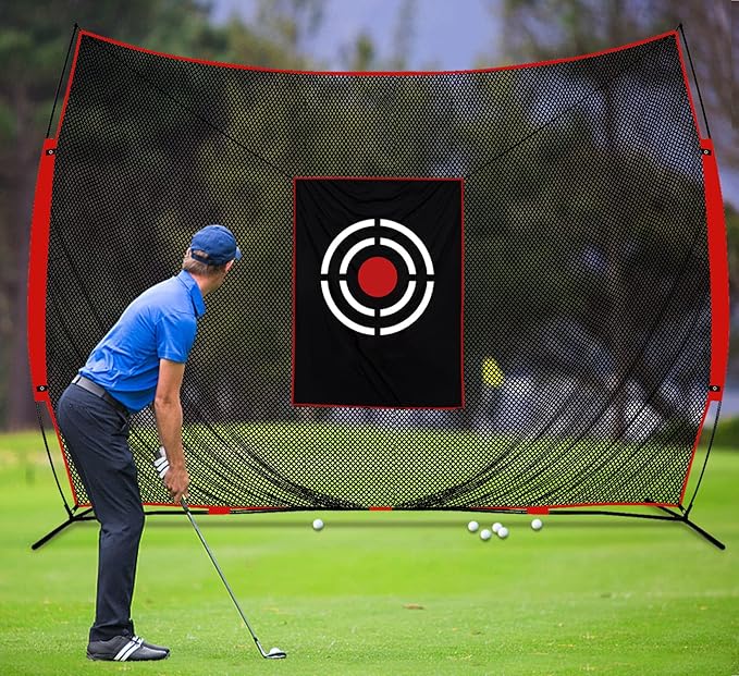 Golf Practice Hitting Nets for Backyard Driving Indoor Use Heavy Duty Practice Golf Driving Pitching Nets for Backyard