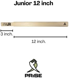Prise | Solid Hockey Wood Stick Extention That fits All Composite Hockey Sticks. You can Extend Your Stick up to 12 inches. Very Robust, The tip is Made of Hardwood and Handmade.