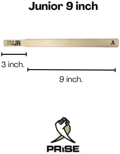 Prise | Solid Hockey Wood Stick Extention That fits All Composite Hockey Sticks. You can Extend Your Stick up to 12 inches. Very Robust, The tip is Made of Hardwood and Handmade.