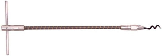 Allpax Flexible Packing Hook (No. 2) - 11 Inches Long, Flexible Wound-Wire Shaft, Steel Corkscrew-Style Tip and Comfort T-Handle (AX1211)